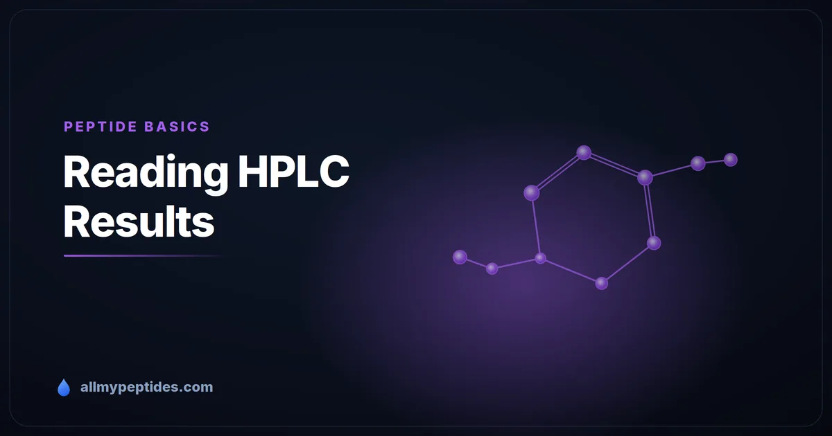 HPLC chromatogram peaks displayed on laboratory monitor screen