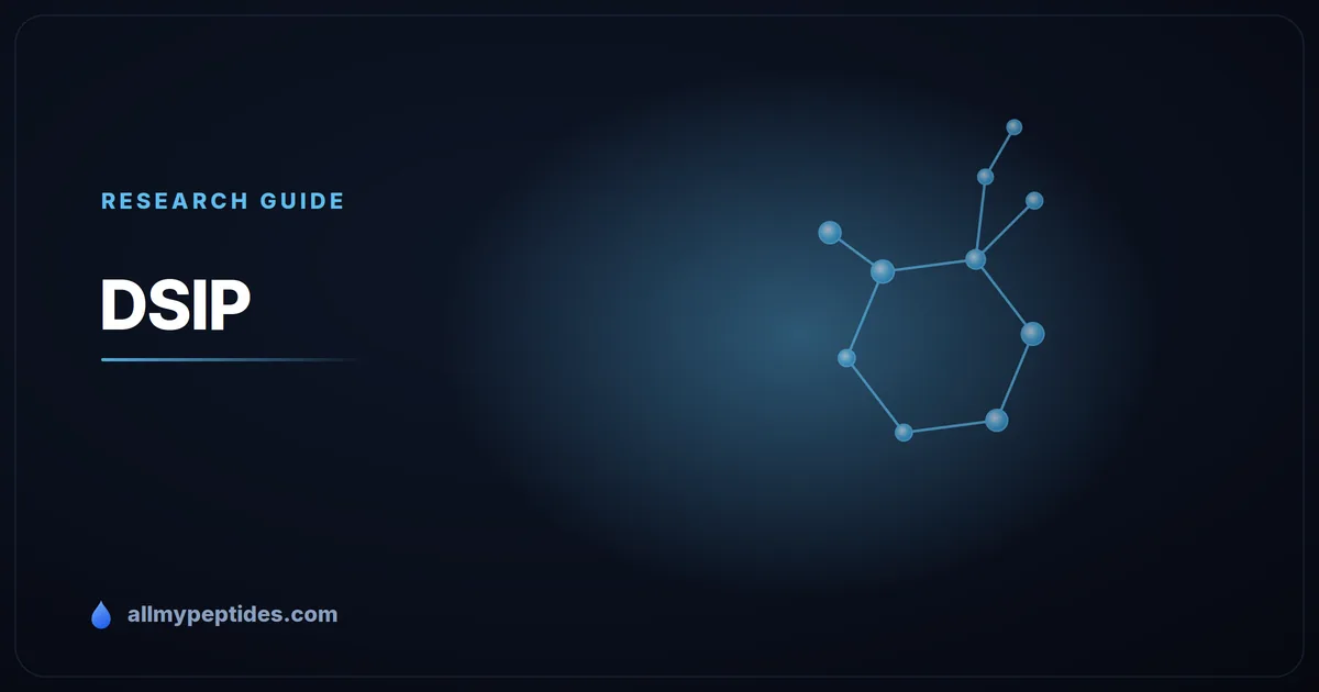 DSIP research peptide vial — delta sleep-inducing peptide