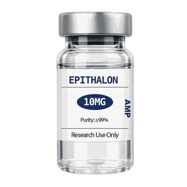 Epithalon research peptide vial for laboratory studies