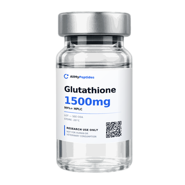 Glutathione 1500mg antioxidant tripeptide (GSH) research peptide vial