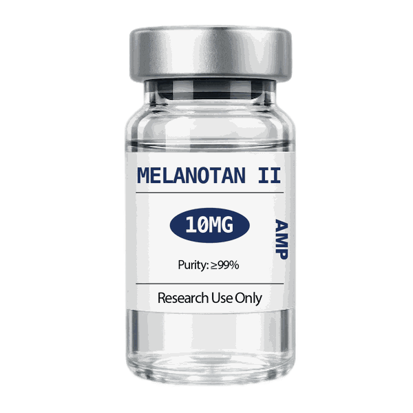 Melanotan-2 research peptide vial