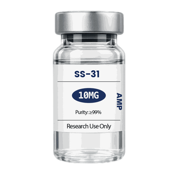 SS-31 10mg elamipretide mitochondria-targeting research peptide vial